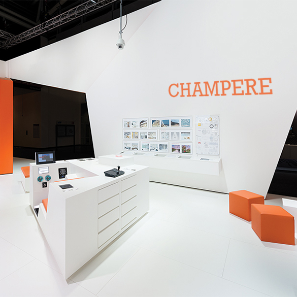 CHAMPERE BOOTH AT ELECTRONICA